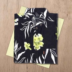 Kemeja Printing Pria Mallevic/MLV 975