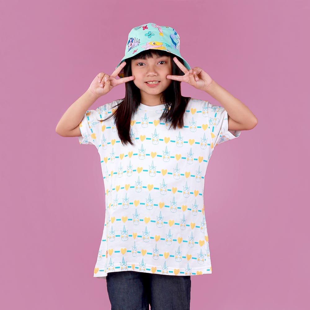 T-Shirt Cassual Anak Perempuan/IKO KID 881 - Gambar 3