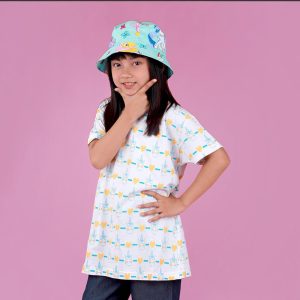 T-Shirt Cassual Anak Perempuan/IKO KID 881