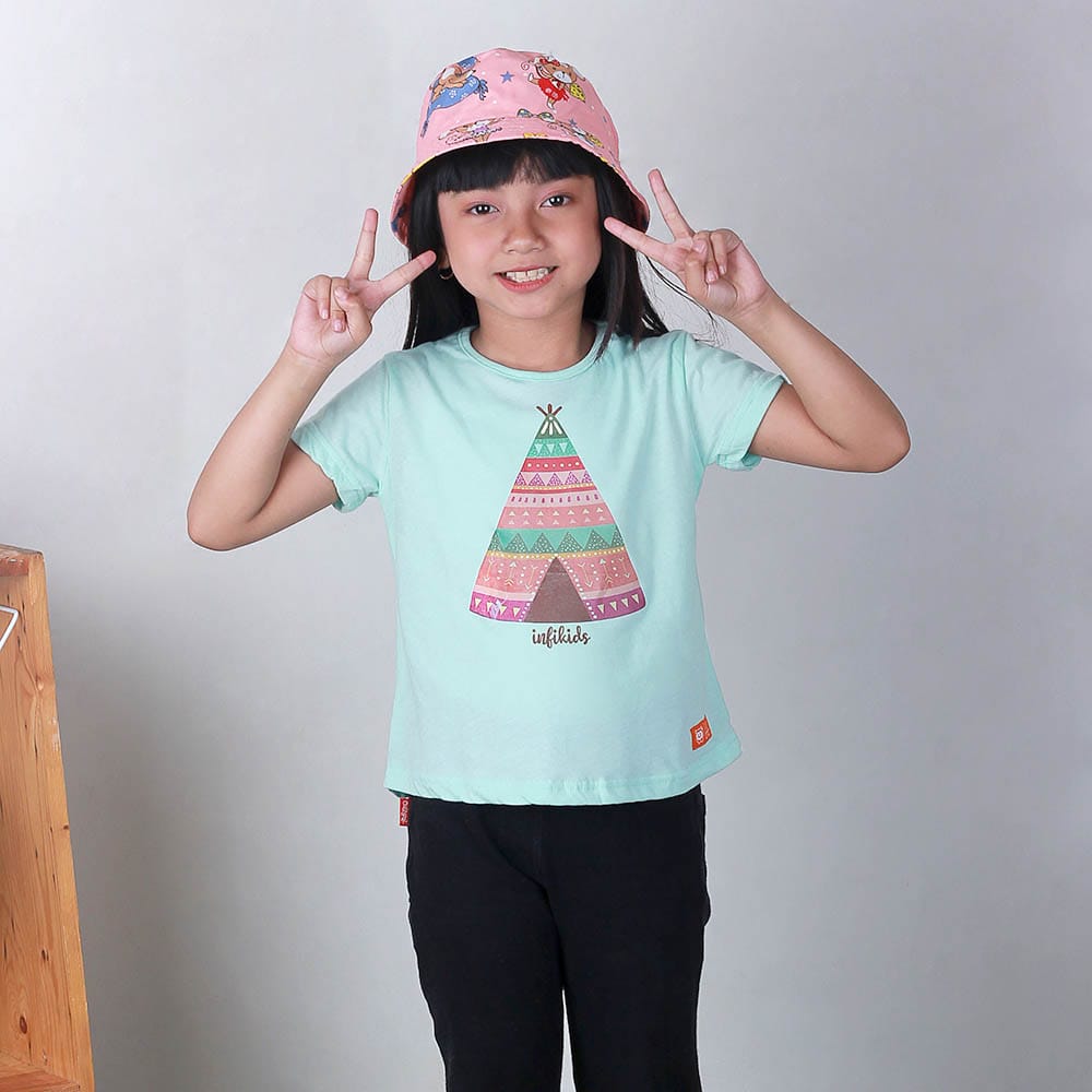 T-Shirt Cassual Anak Perempuan/IYN KID 722
