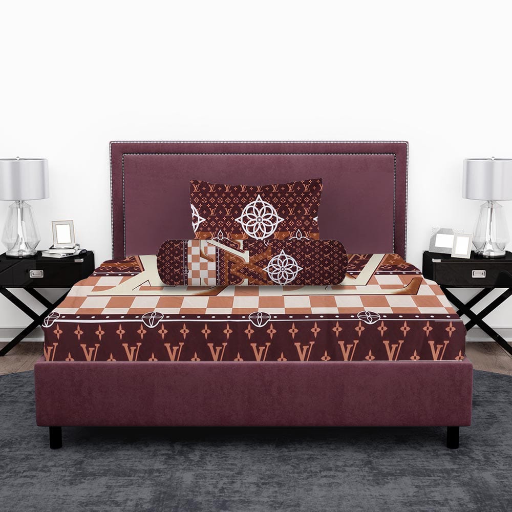 Sprei Catasia Motif LV 120x200 TSA 241 - Gambar 2